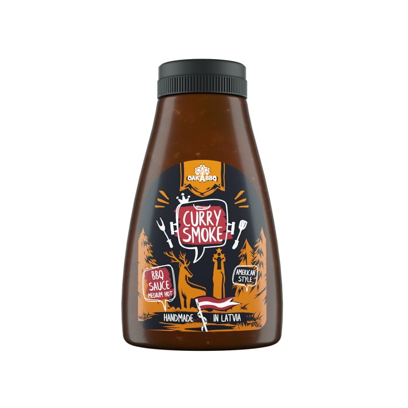 Oak’A Curry BBQ sauce, 270 g.